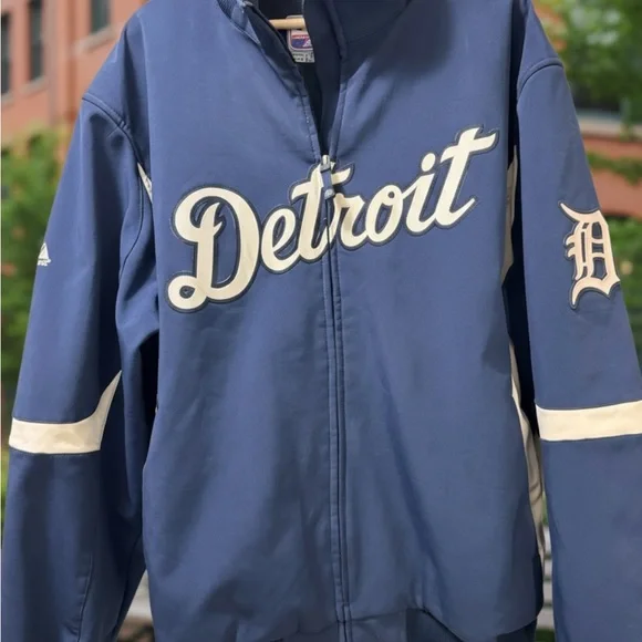 Detroit Blue Varsity Jacket - Picture 2 of 3